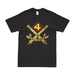 14th Marine Regiment Unit Emblem T-Shirt Tactically Acquired Black Distressed Small