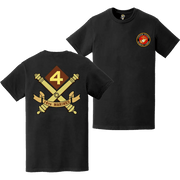 14th Marine Regiment Double-Sided EGA Logo T-Shirt Tactically Acquired   