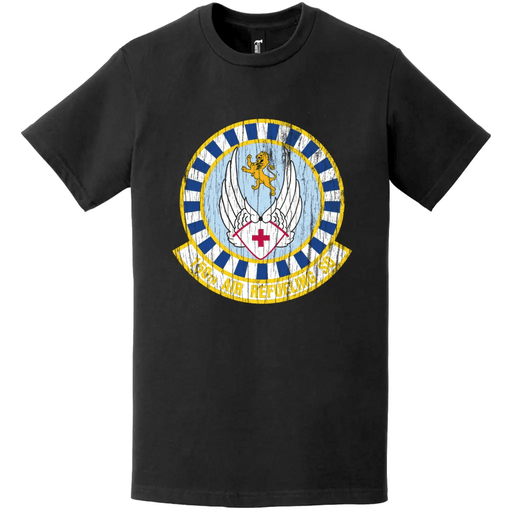 150th Air Refueling Squadron (55th ARS) Distressed Logo T-Shirt Tactically Acquired   