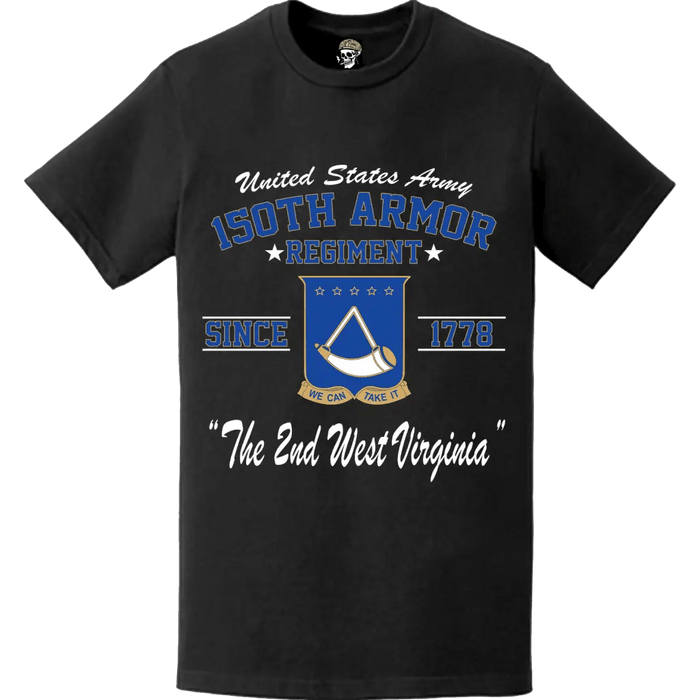 150th Armor Regiment Since 1778 Legacy T-Shirt Tactically Acquired   