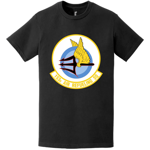 153rd Air Refueling Squadron (55th ARS) Logo T-Shirt Tactically Acquired   