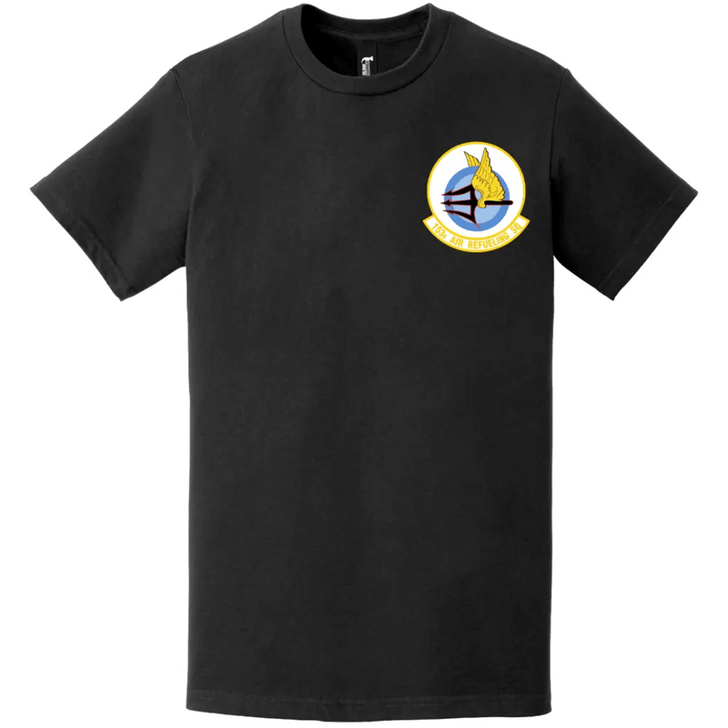 153rd Air Refueling Squadron (55th ARS) Logo Left Chest T-Shirt