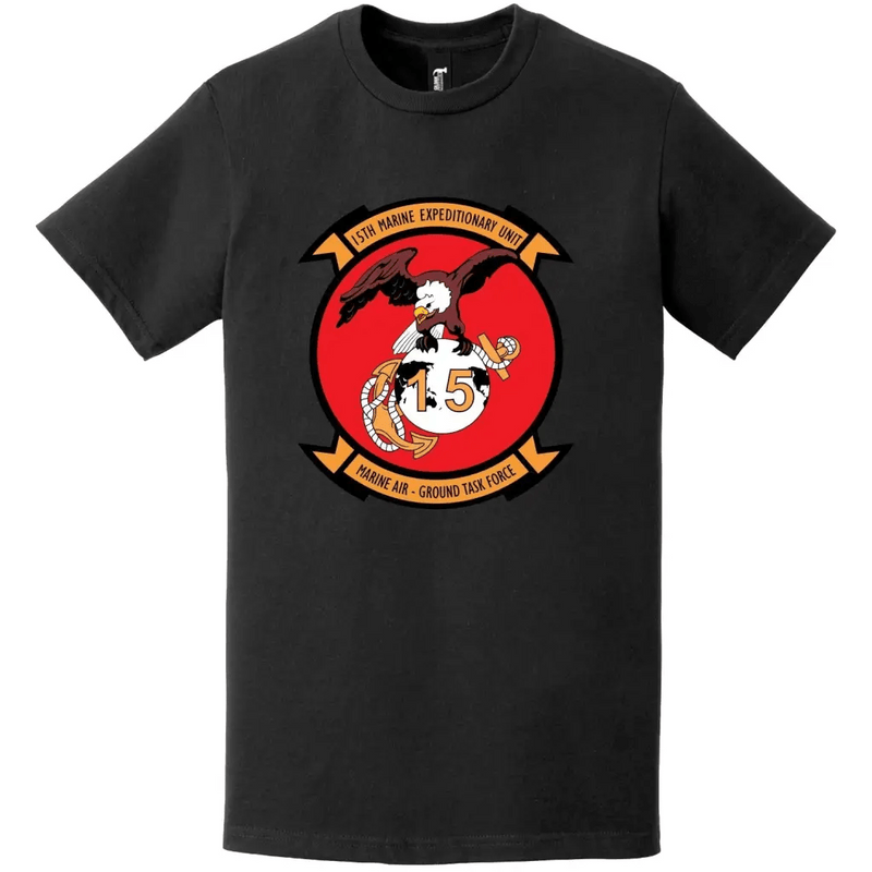 15th Marine Expeditionary Unit (15th MEU) Logo Emblem T-Shirt