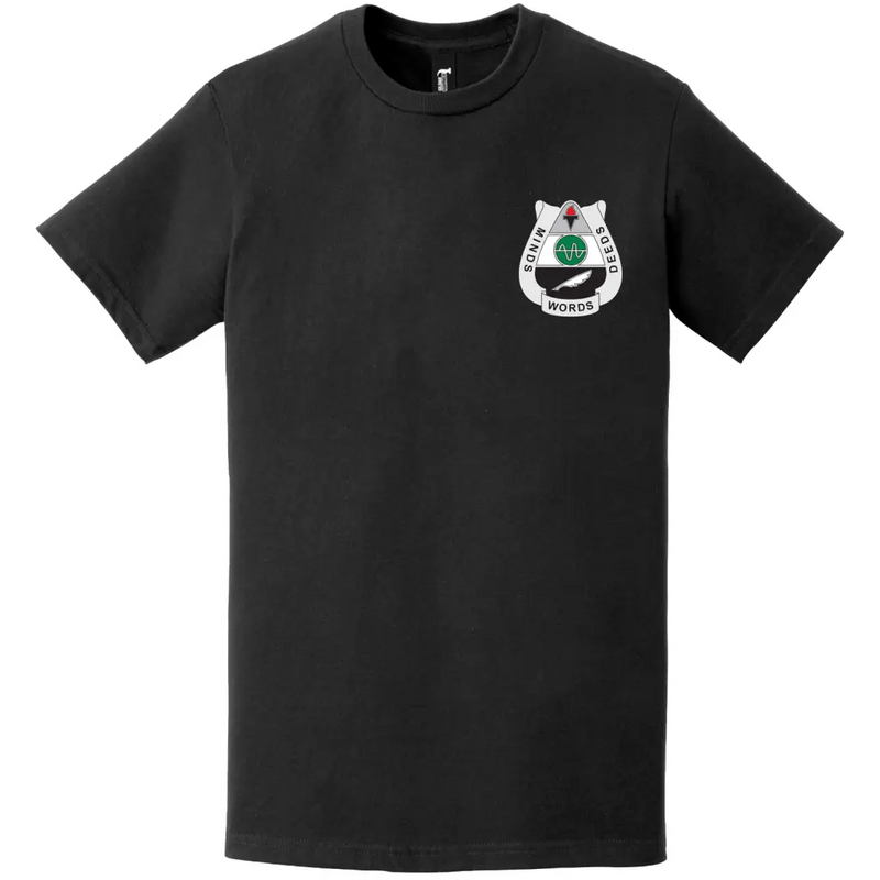 15th PSYOP Battalion Logo Emblem Insignia Left Chest T-Shirt