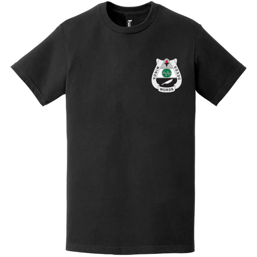 15th PSYOP Battalion Logo Emblem Insignia Left Chest T-Shirt Tactically Acquired   