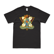 U.S. Army 161st Medical Battalion T-Shirt Tactically Acquired Black Distressed Small