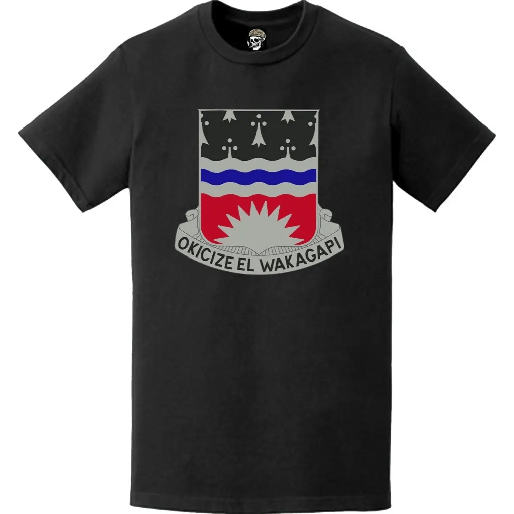 164th Engineer Battalion Logo Emblem T-Shirt Tactically Acquired   