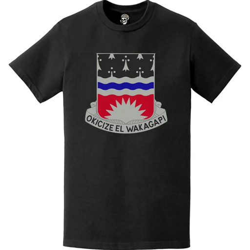 164th Engineer Battalion Logo Emblem T-Shirt Tactically Acquired   