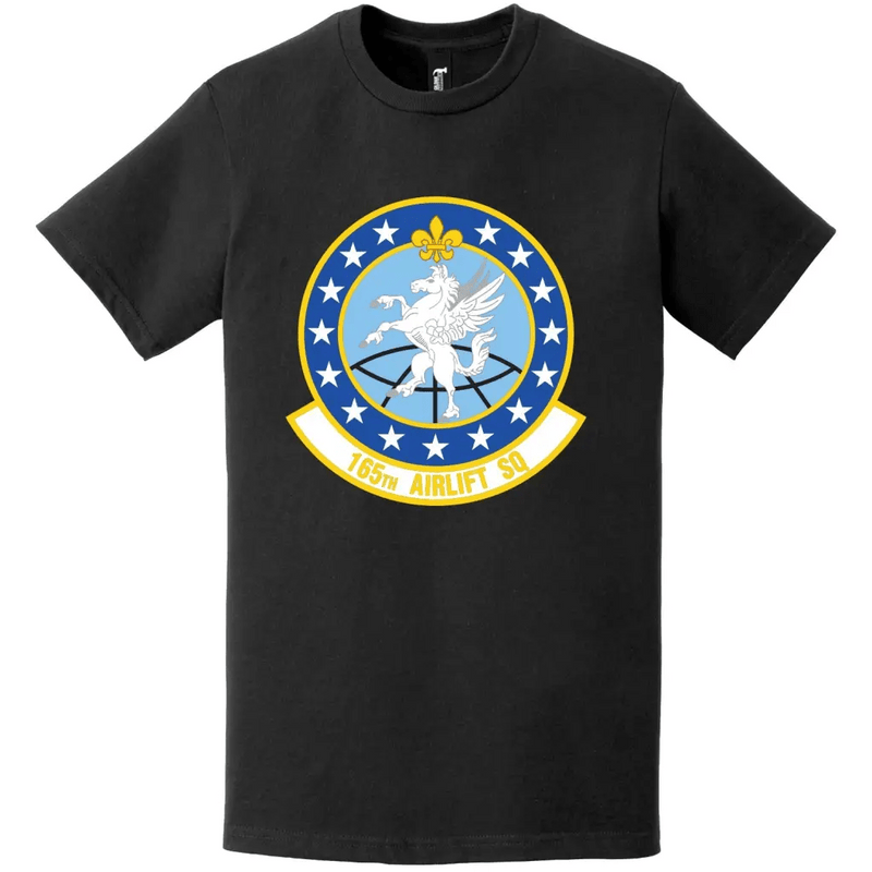 165th Airlift Squadron Logo Emblem T-Shirt