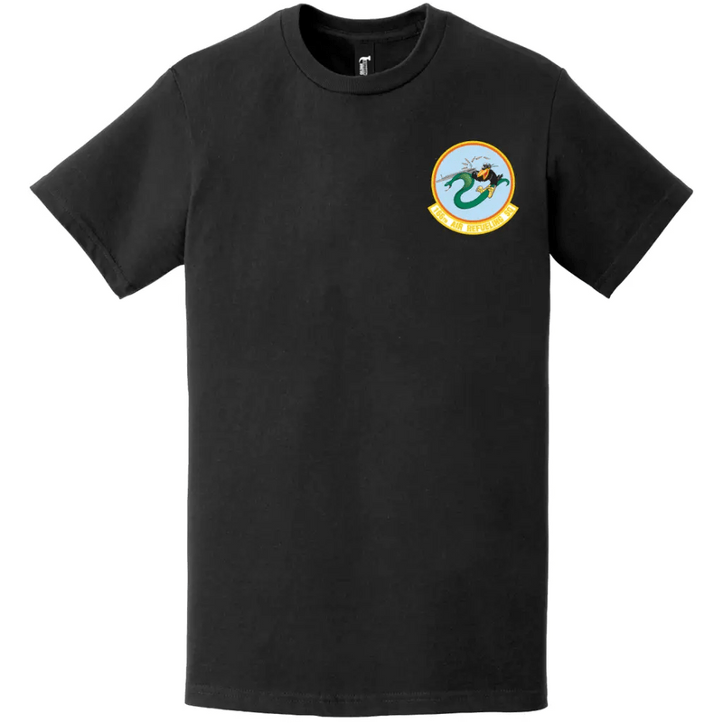 166th Air Refueling Squadron (55th ARS) Logo Left Chest T-Shirt