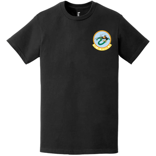 166th Air Refueling Squadron (55th ARS) Logo Left Chest T-Shirt Tactically Acquired   