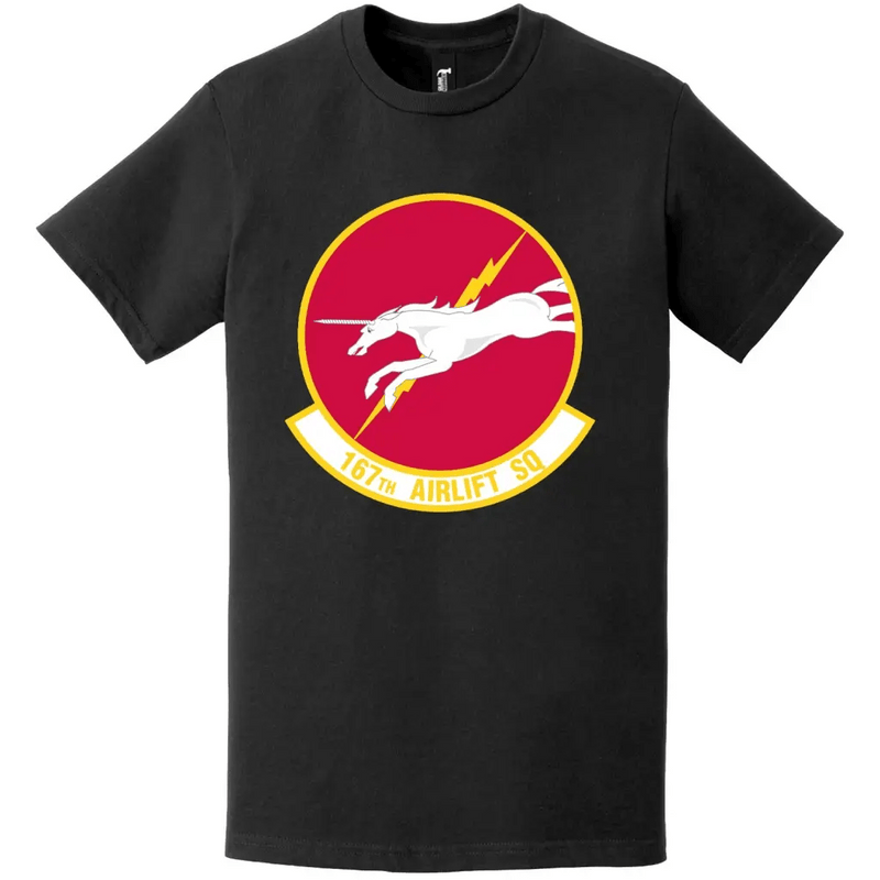 167th Airlift Squadron Logo Emblem T-Shirt