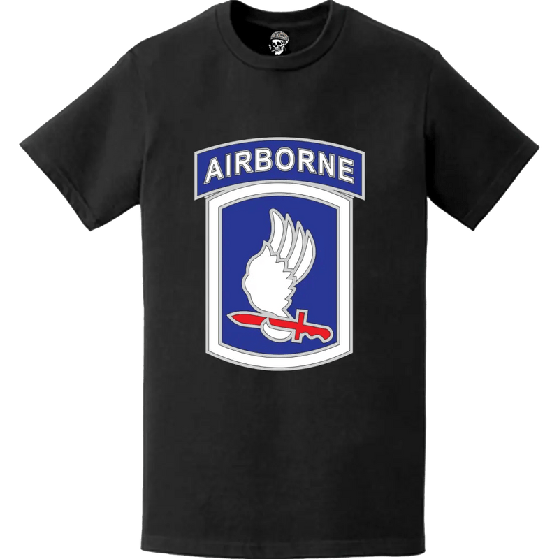 173rd Airborne Brigade CSIB Logo Emblem T-Shirt