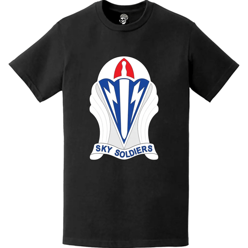 173rd Airborne Brigade "Sky Soldiers" DUI Logo T-Shirt