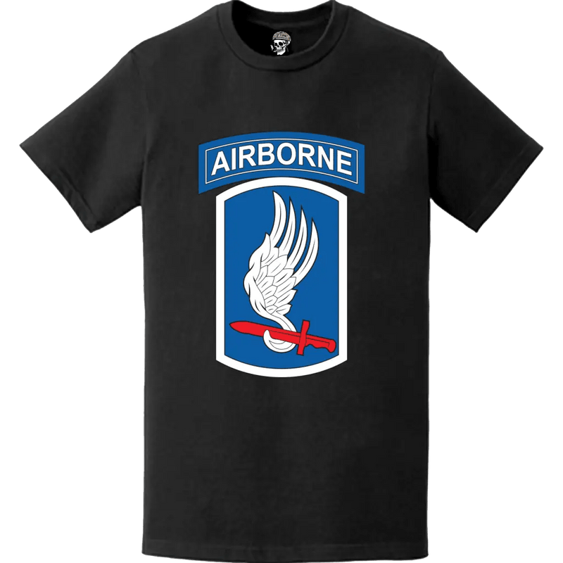 173rd Airborne Brigade SSI Logo Emblem T-Shirt