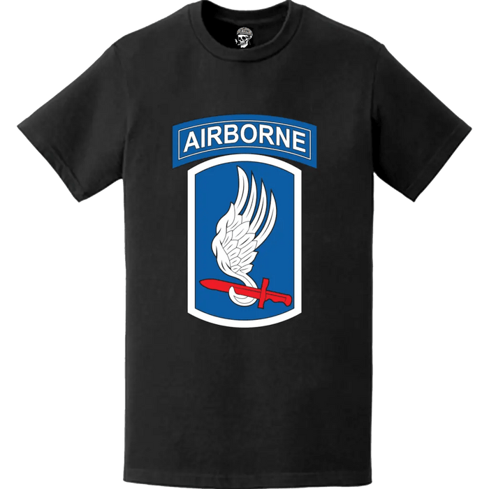 173rd Airborne Brigade SSI Logo Emblem T-Shirt Tactically Acquired   