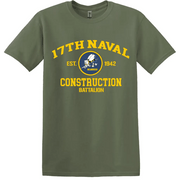 17th Naval Construction Battalion (17th NCB) WW2 Legacy T-Shirt Tactically Acquired   
