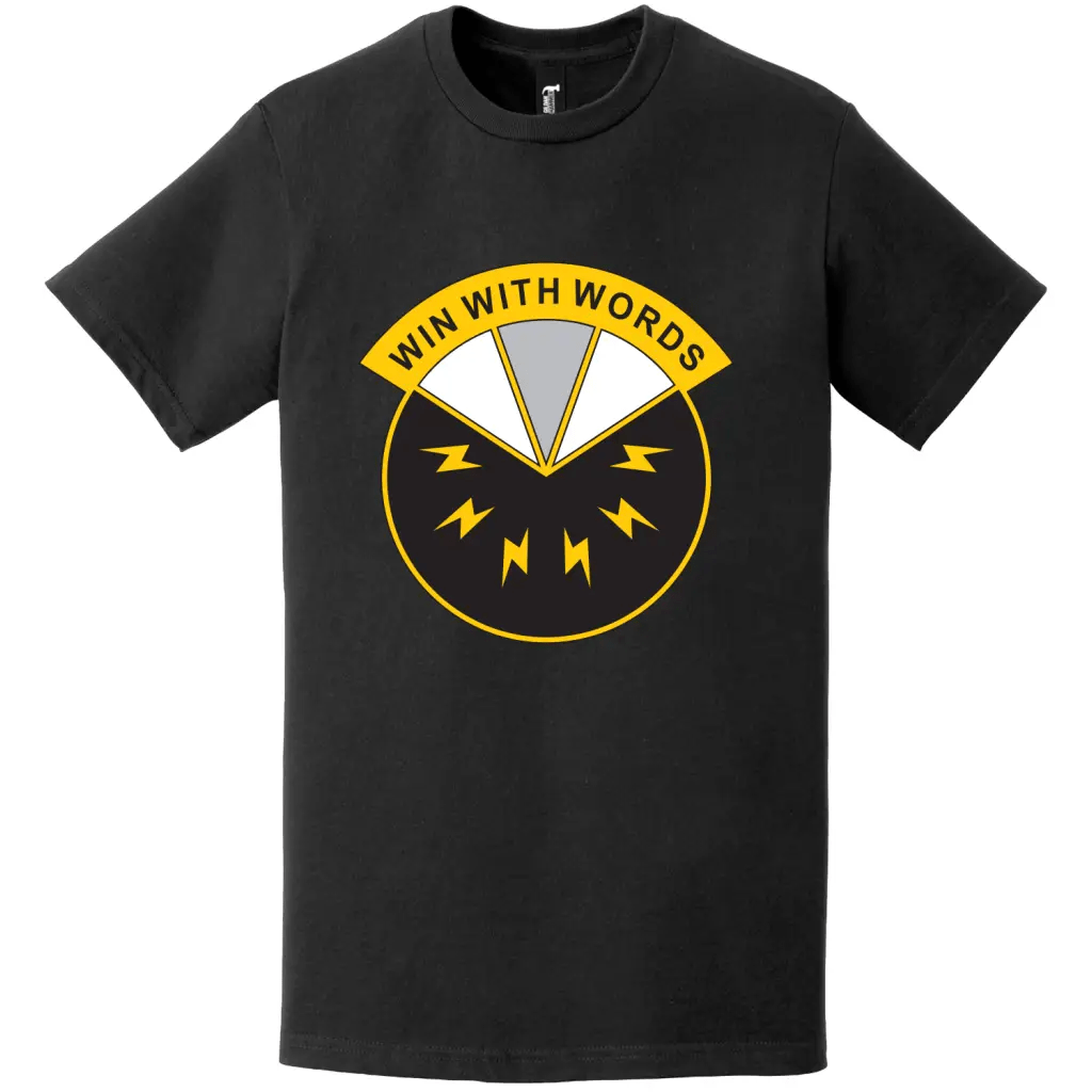17th PSYOP Battalion Logo Emblem Insignia T-Shirt Tactically Acquired   