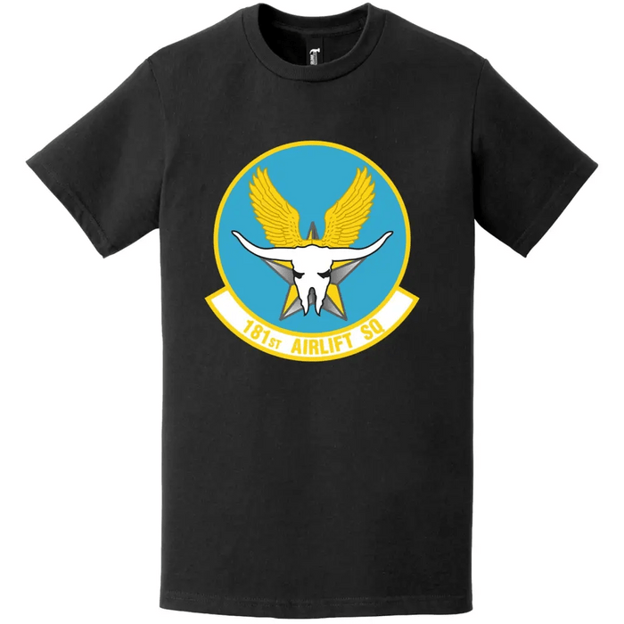 181st Airlift Squadron Logo Emblem T-Shirt Tactically Acquired   