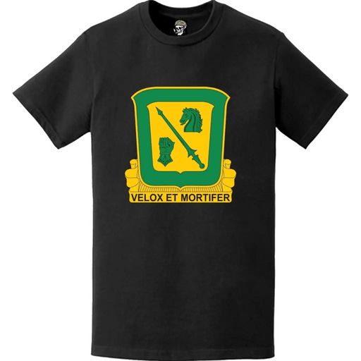 18th Cavalry Regiment Logo Emblem T-Shirt Tactically Acquired   