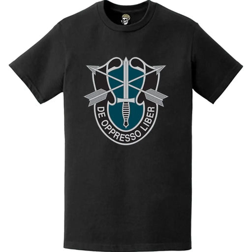 19th Special Forces Group De Oppresso Logo T-Shirt Tactically Acquired   