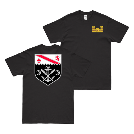 Double-Sided 1st Engineer Battalion Logo T-Shirt Tactically Acquired   
