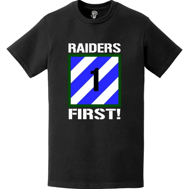 1st ABCT, 3rd Infantry Division "Raiders" Logo Emblem T-Shirt
