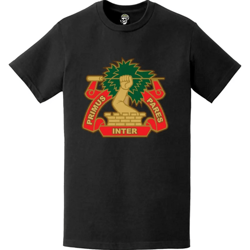 1st Air Defense Artillery Regiment Emblem Logo T-Shirt Tactically Acquired   