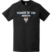 1st Battalion, 24th Marines (1/24) "Terror of the North" Unit Motto Logo T-Shirt Tactically Acquired   