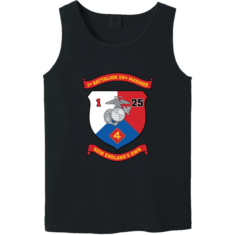 1st Battalion, 25th Marines (1/25) Unit Logo Emblem Tank Top
