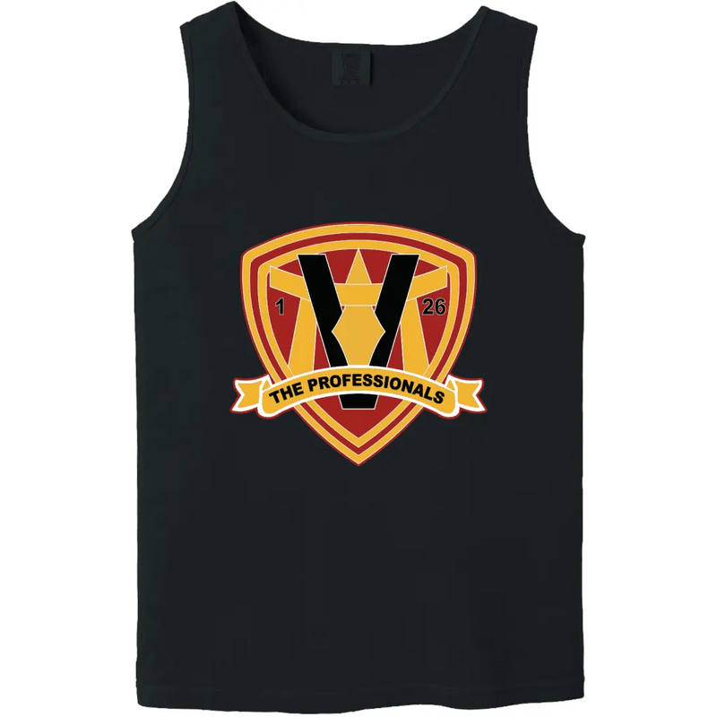 1st Battalion, 26th Marines (1/26) Logo Emblem Tank Top