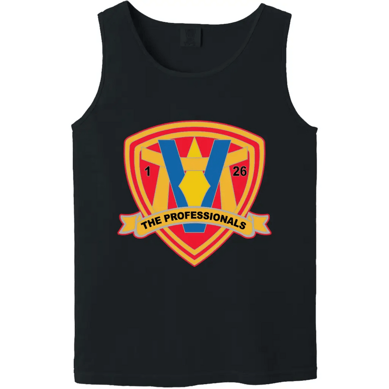 1st Battalion, 26th Marines (1/26) Unit Logo Emblem Tank Top