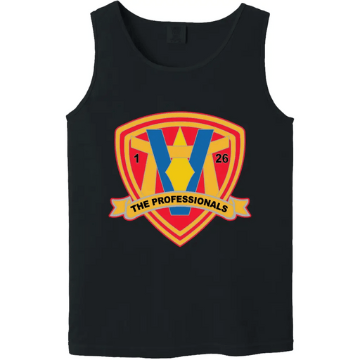 1st Battalion, 26th Marines (1/26) Unit Logo Emblem Tank Top Tactically Acquired   