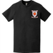 1st Battalion, 7th Marines (1/7) Left Chest Logo T-Shirt Tactically Acquired   