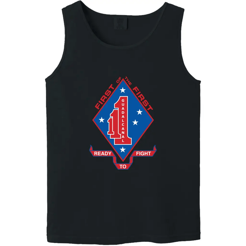 1st Battalion, 1st Marines (1/1 Marines) Logo Tank Top