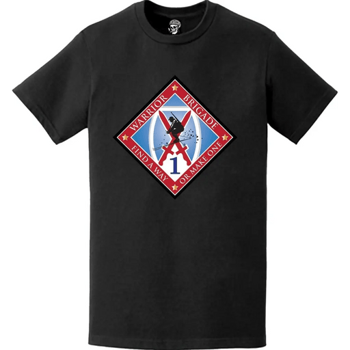 1st BCT 10th Mountain Division 'Warriors' Emblem Logo T-Shirt Tactically Acquired   