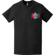 1st Brigade Combat Team (1st BCT) 1st Infantry Division "Devil Brigade" Left Chest Logo T-Shirt Tactically Acquired   