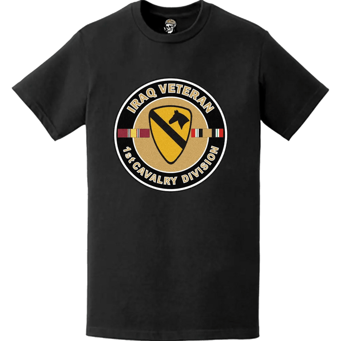 1st Cavalry Division Operation Iraqi Freedom (OIF) T-Shirt Tactically Acquired   
