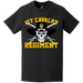 1st Cavalry Regiment Saber Skull T-Shirt Tactically Acquired   