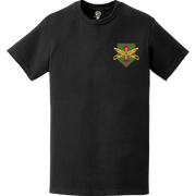 1st Combat Aviation Brigade (1 CAB) "Demon Brigade" Left Chest Logo Emblem T-Shirt Tactically Acquired   