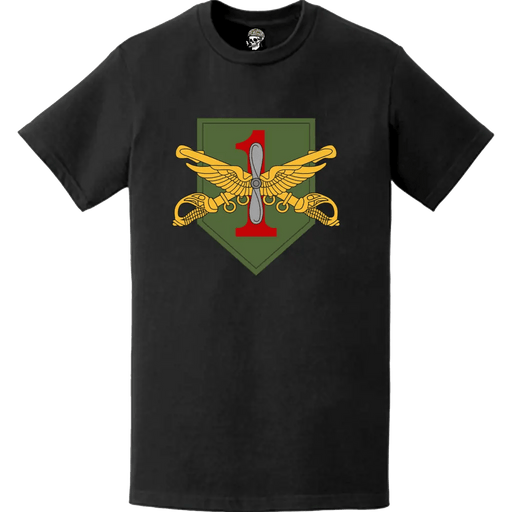 1st Combat Aviation Brigade (1 CAB) "Demon Brigade" Logo Emblem T-Shirt Tactically Acquired   