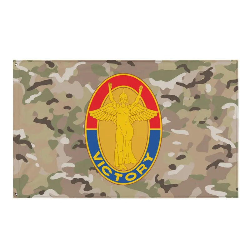 1st Infantry Division OCP Camo DUI Indoor Wall Flag