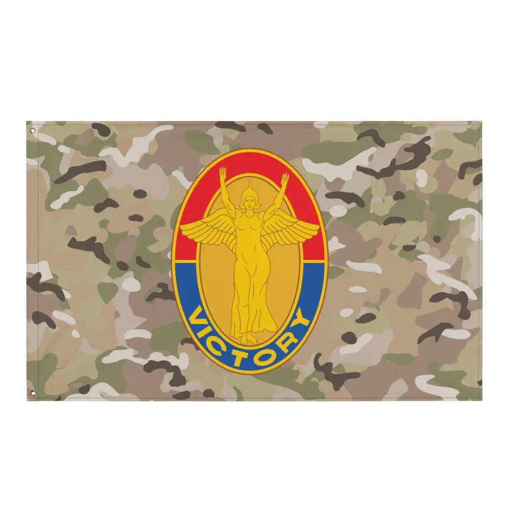 1st Infantry Division OCP Camo DUI Indoor Wall Flag Tactically Acquired Default Title  