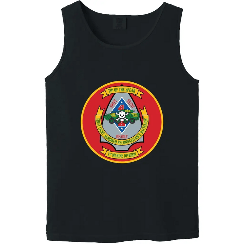 1st LAR Bn Unit Logo USMC Tank Top