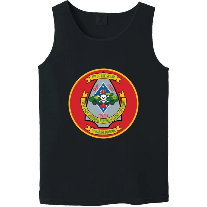 1st LAR Bn Unit Logo USMC Tank Top Tactically Acquired   