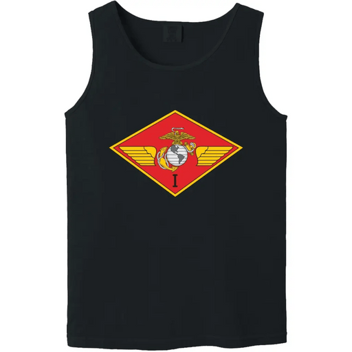 1st Marine Aircraft Wing (1st MAW) Unit Logo Emblem Tank Top Tactically Acquired   