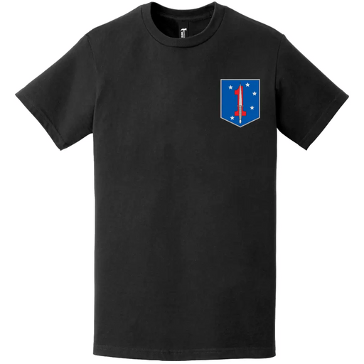 1st Marine Raider Battalion (1st MRB) Left Chest T-Shirt Tactically Acquired   