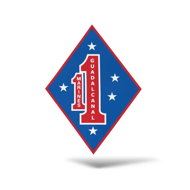 1st Marine Regiment Vinyl Sticker Decal