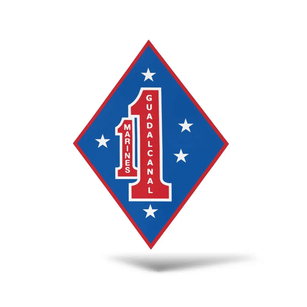 1st Marine Regiment Vinyl Sticker Decal Tactically Acquired   