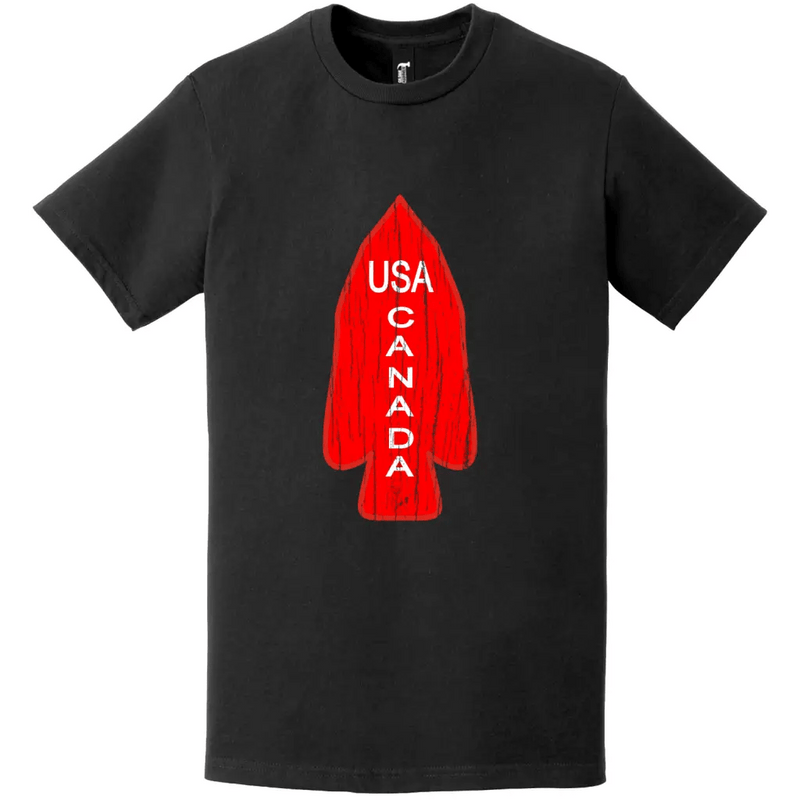 1st Special Service Force Distressed WWII Logo Emblem Insignia T-Shirt